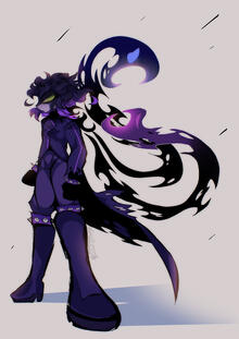 Full body Shadowy Venomous from OkKo illustration